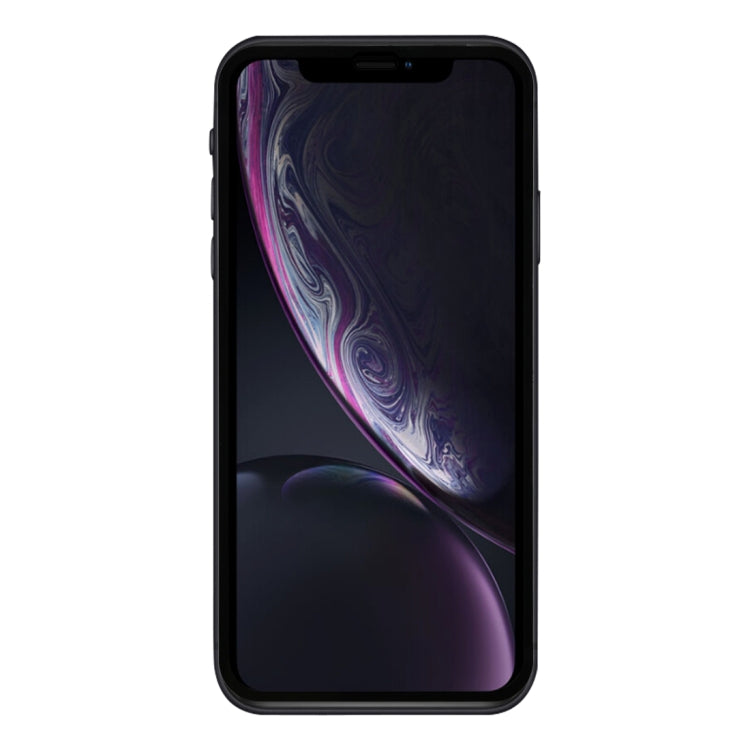 For iPhone 11 / XR 9H 2.5D Ultrathin Silk-screen Carbon Fiber Full Screen Protector Film