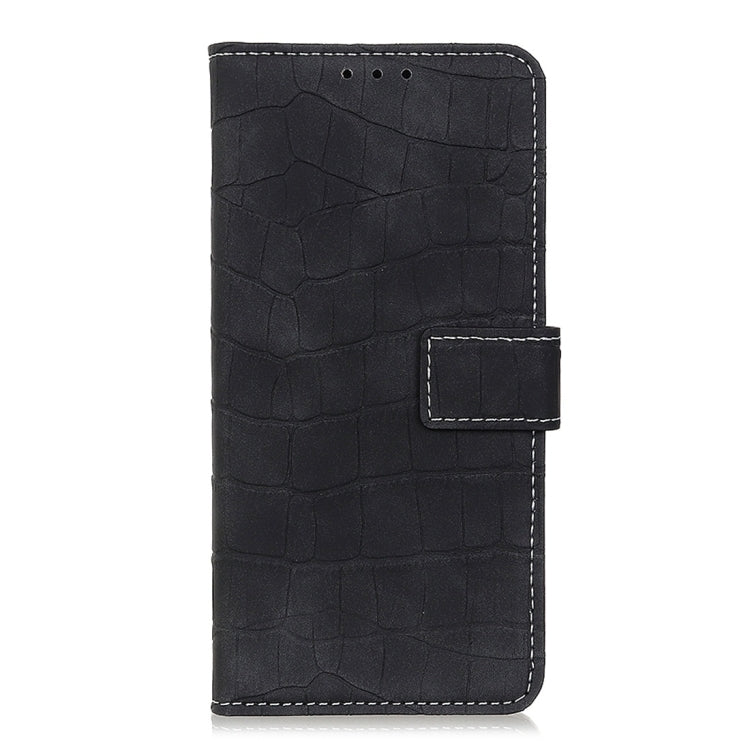 For iPhone XR Crocodile Texture Horizontal Flip Leather Case with Holder & Wallet & Card Slots & Photo Frame