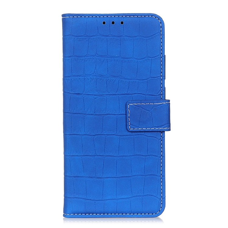 For iPhone XR Crocodile Texture Horizontal Flip Leather Case with Holder & Wallet & Card Slots & Photo Frame