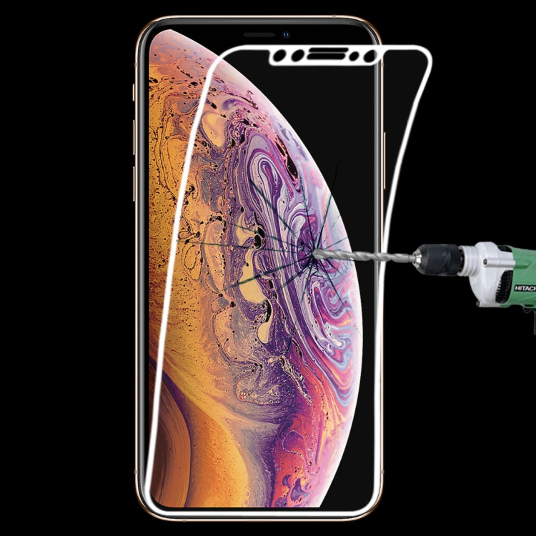 For iPhone 11 Pro / XS / X 0.1mm 9H Full Screen Flexible Fiber Tempered Glass Film