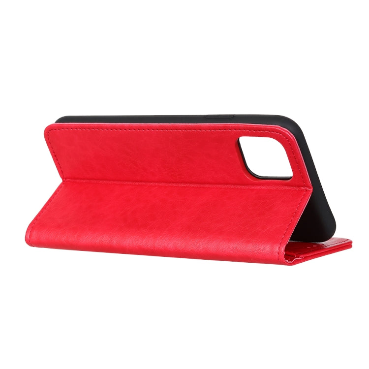 For iPhone 11 Pro Max Magnetic Crazy Horse Texture Horizontal Flip Leather Case, with Holder & Card Slots & Wallet, For XI Max (2019)