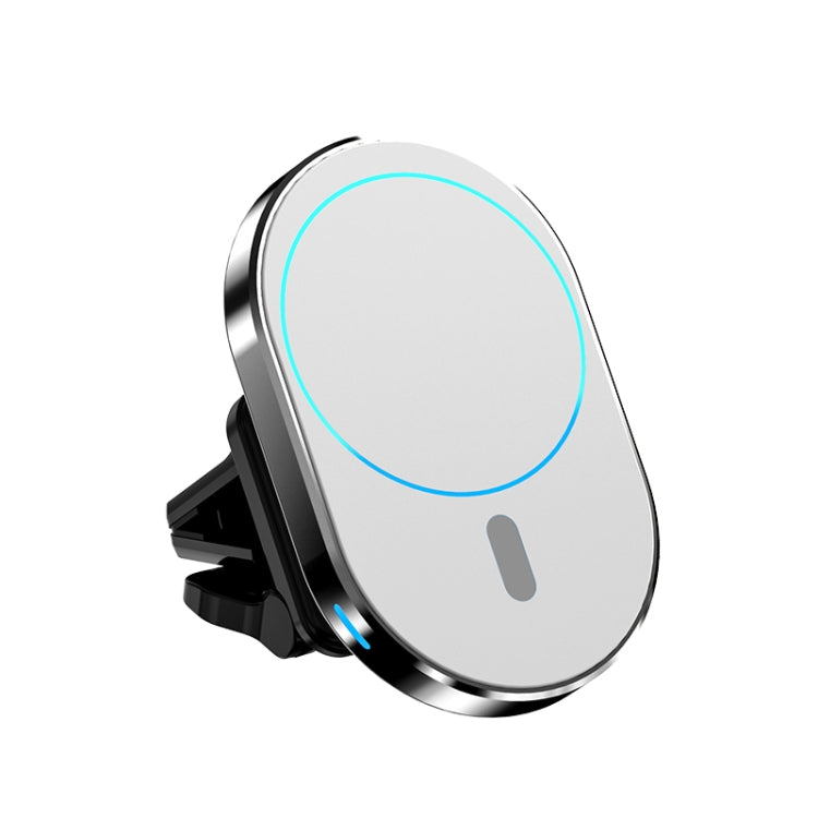 JJT-968 15W Max Output Magnetic Car Air Outlet Bracket Wireless Charger