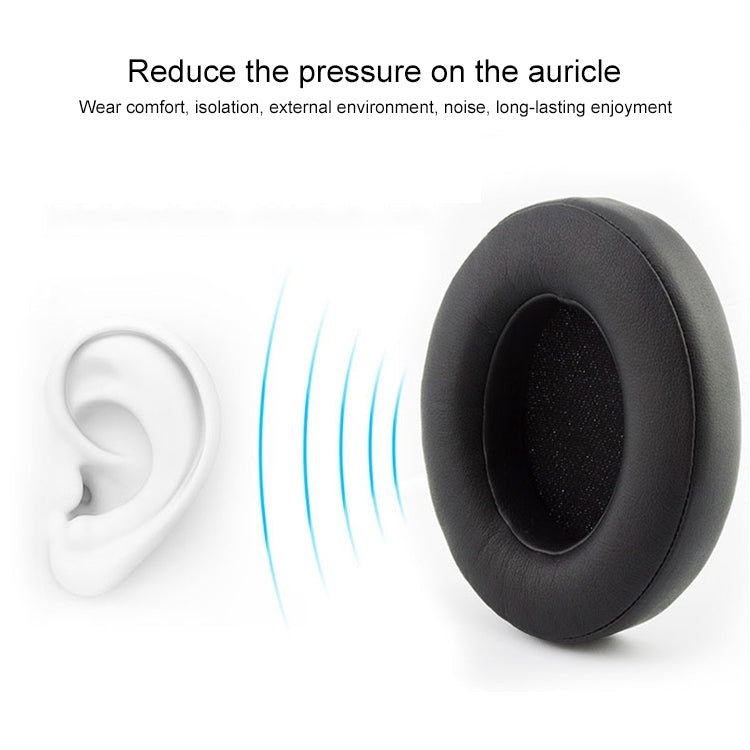 2 PCS For Beats EP Wired Headset Ear-cap Sponge Earmuffs