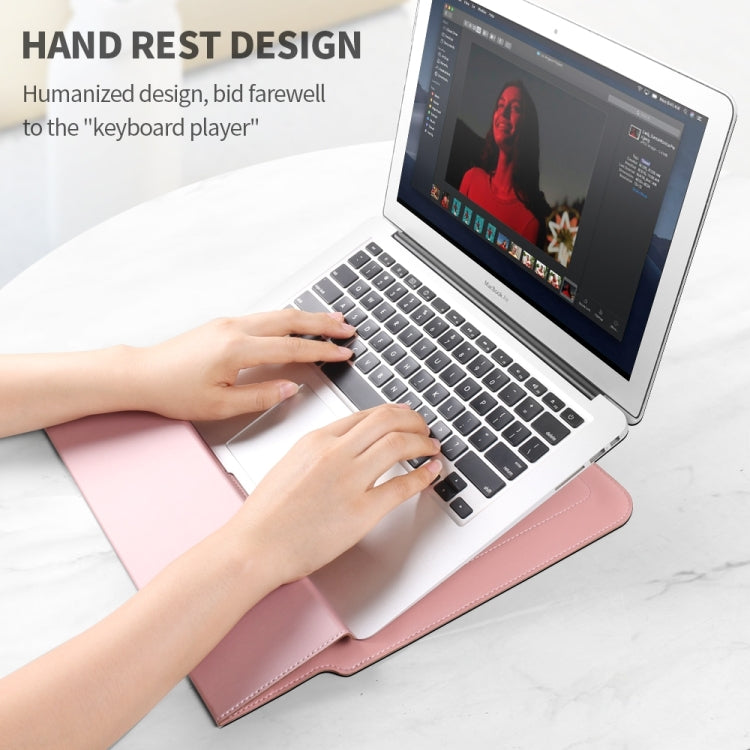 4 in 1 Universal Laptop Holder PU Waterproof Protection Wrist Laptop Bag, Size: 17 inch, 17inch