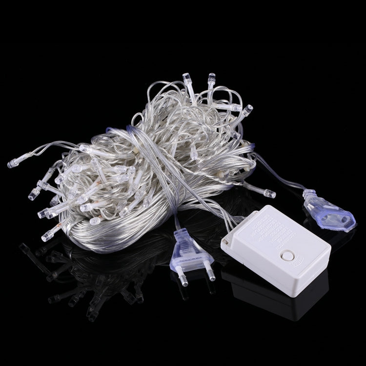 96 LEDs Little Ice Bars String Light with End Joint & Multi-function Controller, EU Plug, AC 220V, 3.5m Blue Light EU Plug, 3.5m Colorful Light EU Plug, 3.5m Pink Light EU Plug, 3.5m Purple Light EU Plug, 3.5m Red Light EU Plug, 3.5m White Light EU Plu...