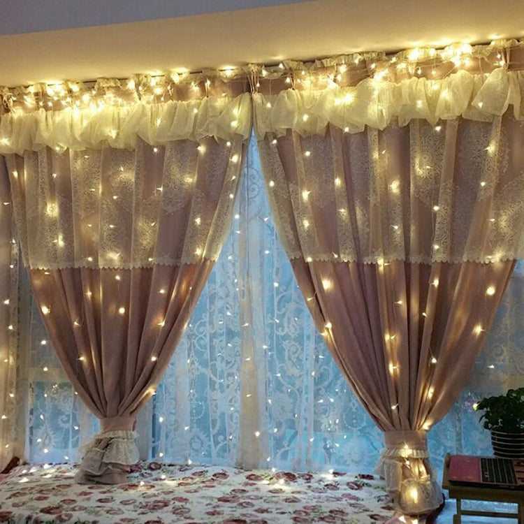 96 LEDs Little Ice Bars String Light with End Joint & Multi-function Controller, EU Plug, AC 220V, 3.5m Blue Light EU Plug, 3.5m Colorful Light EU Plug, 3.5m Pink Light EU Plug, 3.5m Purple Light EU Plug, 3.5m Red Light EU Plug, 3.5m White Light EU Plu...