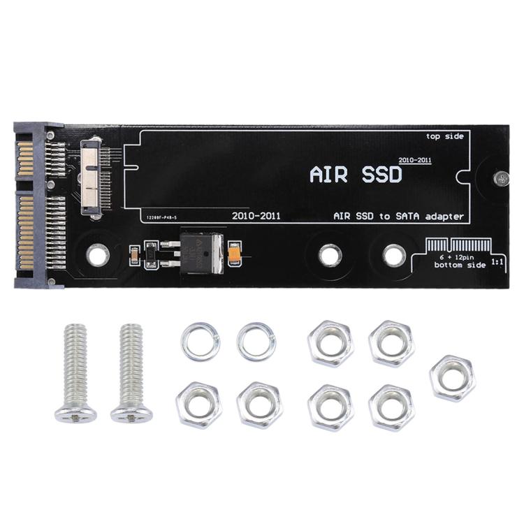 SSD to SATA Adapter for Macbook Air 11.6 inch A1370 (2010-2011) & 13.3 inch A1369 (2010-2011), SSD to SATA A1370 A1369