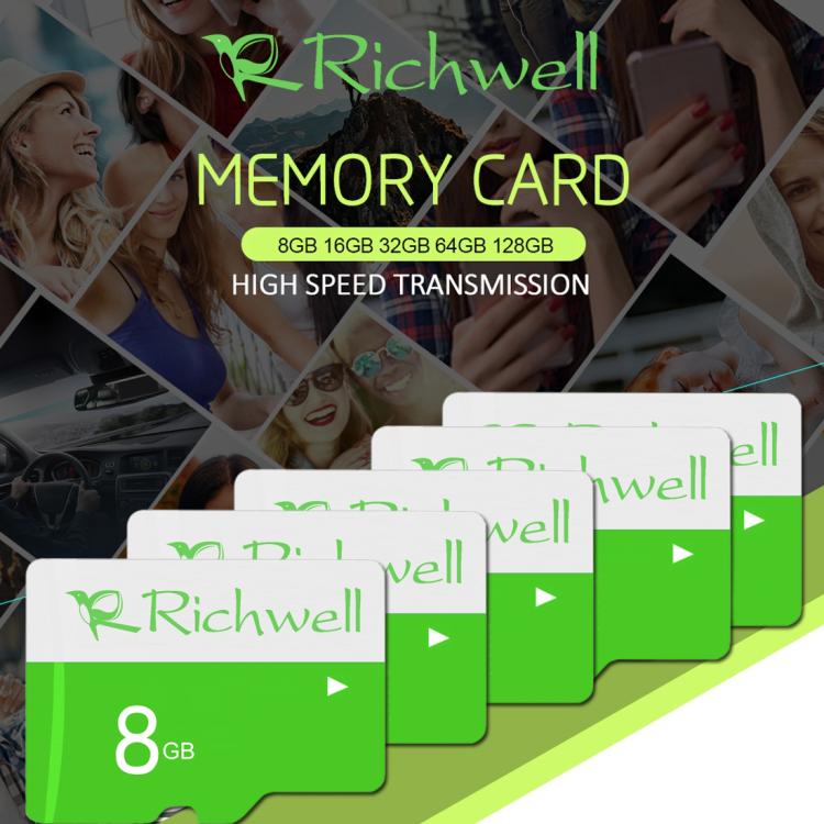 Richwell 16GB High Speed Class 10 Micro SD(TF) Memory Card, 16GB