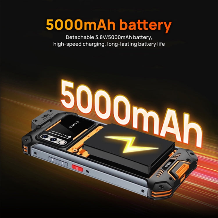 IP68 Waterproof Dustproof Shockproof, 5000mAh Battery, 6.3 inch Android 11 MTK6765 Helio P35 Octa Core up to 2.35GHz, Network: 4G, NFC, OTG, Explosion-proof , 4GB+64GB