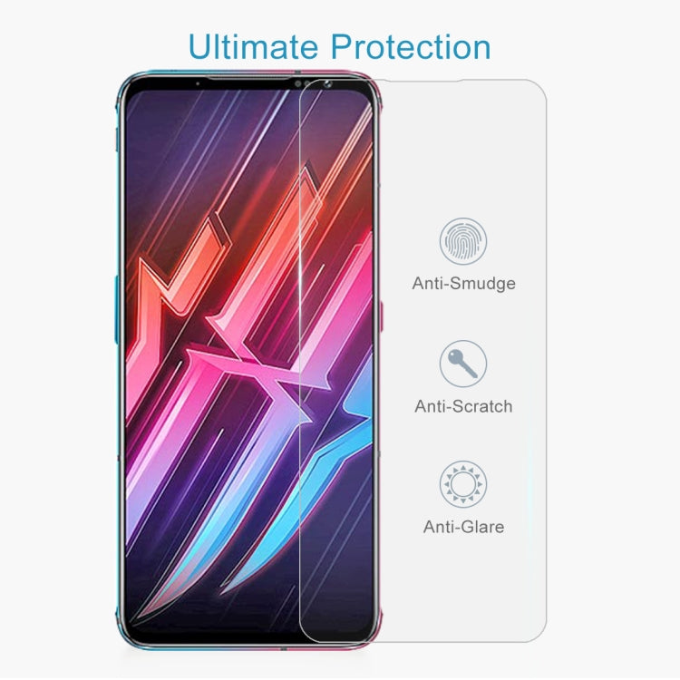 For Nubia Red Magic 6 / 6 Pro 10 PCS 0.26mm 9H Surface Hardness 2.5D Explosion-proof Tempered Glass Non-full Screen Film