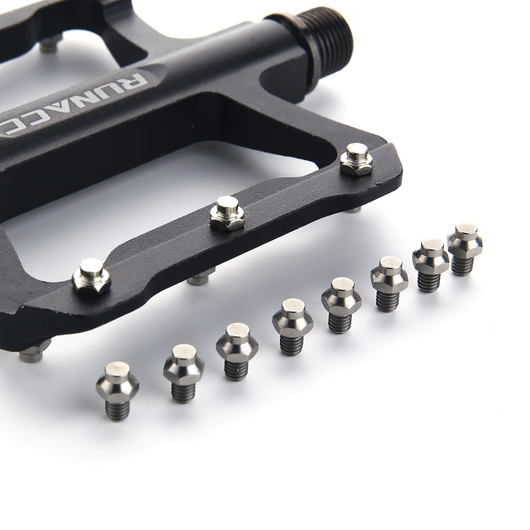 8 PCS/Set Titanium Alloy Bicycle Pedal Anti-slip Screw M4