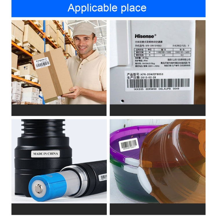 Label Printer Paper Sticker, Size: 30 x 50 mm（5000pcs Labels）, 30x50mm