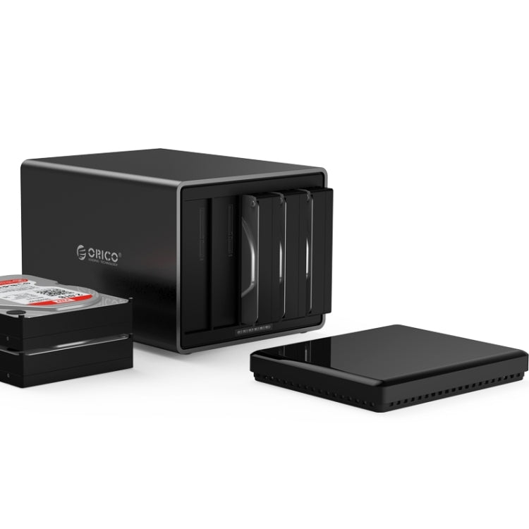 ORICO NS500-RU3 5-bay USB 3.0 Type-B to SATA External Hard Disk Box Storage Case Hard Drive Dock with Raid for 3.5 inch SATA HDD, Support UASP Protocol, USB 3.0 Type-B to SATA with Raid