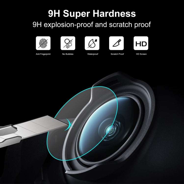 For DJI Avata PULUZ 2pcs Tempered Glass Drone Lens Film