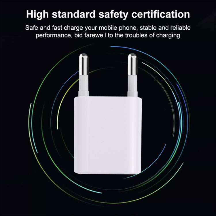 A2165 5V 1A Single USB Interface Mini Travel Charger, US Plug