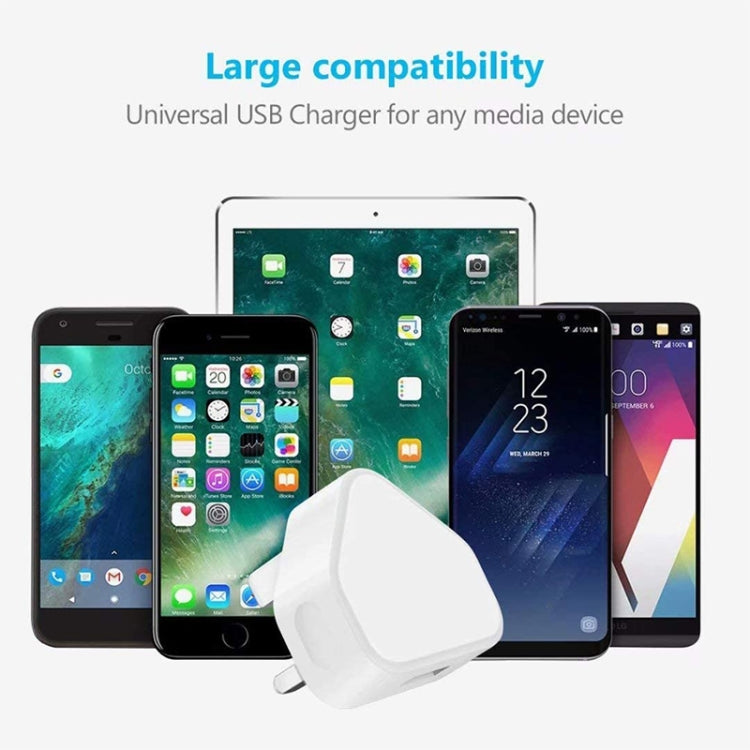 5V / 1A (US Plug) USB Charger Adapter For iPhone, Galaxy, Huawei, Xiaomi, LG, HTC and Other Smart Phones, Rechargeable Devices
