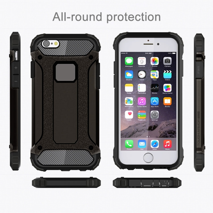 For iPhone 6 & 6s Tough Armor TPU + PC Combination Case