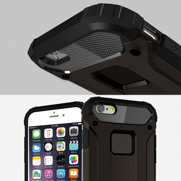 For iPhone 6 & 6s Tough Armor TPU + PC Combination Case