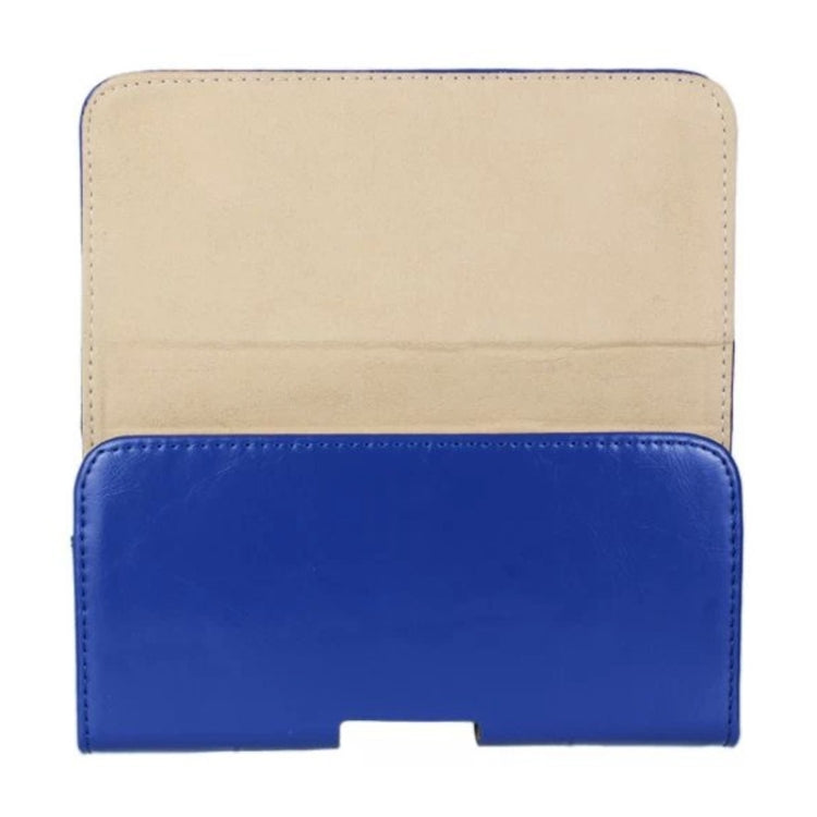 Crazy Horse Texture Horizontal Style Leather Waist Bag for iPhone 6 Plus / Galaxy Note 4 / Note 3 / Note 2 / A5 & A3
