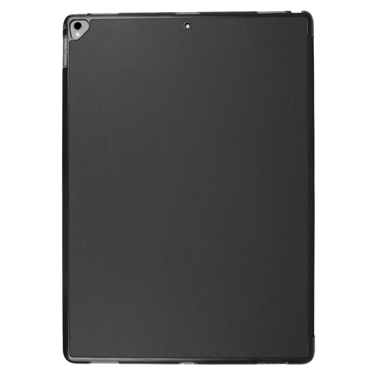 Custer Texture Horizontal Flip Smart Leather Case with 3-folding Holder & Sleep / Wake-up Function for iPad ro 12.9 inch 2017 / 2015, For iPad Pro 12.9 inch
