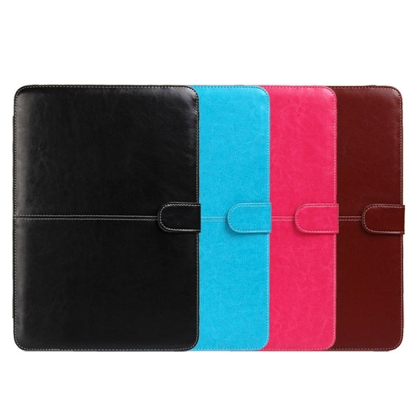 Notebook Leather Case with Snap Fastener for 15.4 inch MacBook Pro