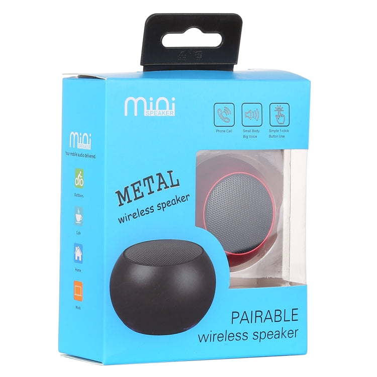 Mini Metal Wireless Bluetooth Speaker, Hands-free, LED Indicator