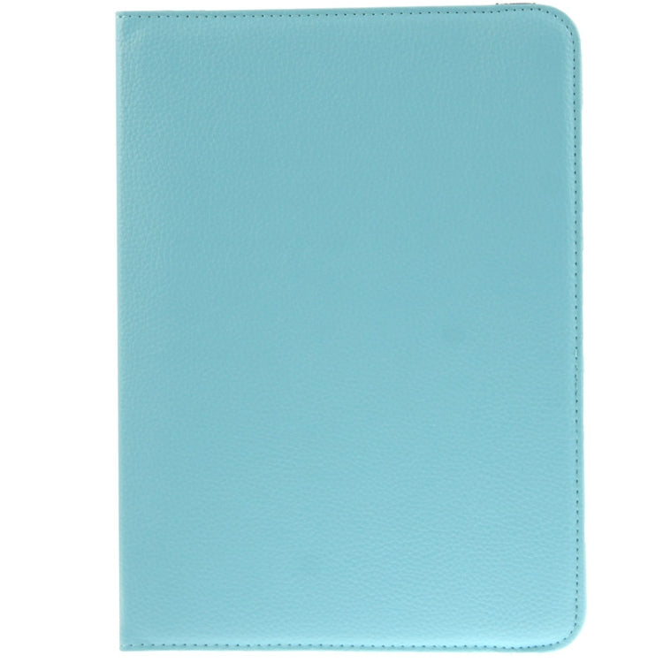 360 Degree Rotatable Litchi Texture Leather Case with 2-angle Viewing Holder for Samsung Galaxy Tab 4 10.1 / SM-T530 / T531 / T535