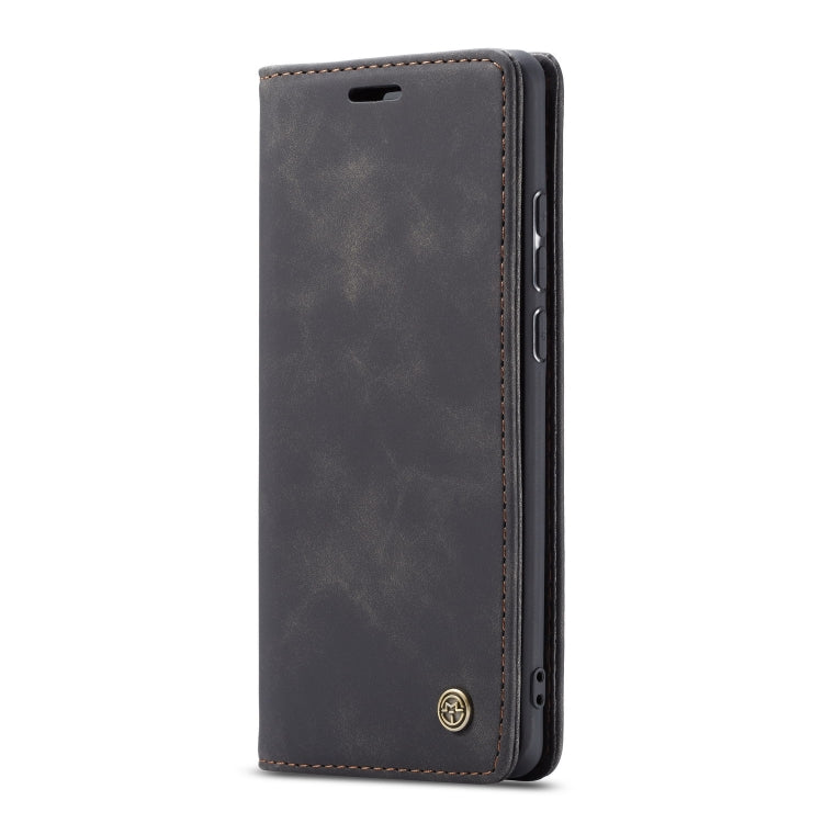 CaseMe-013 Multifunctional Retro Frosted Horizontal Flip Leather Case for Galaxy A70, with Card Slot & Holder & Zipper Wallet & Photo Frame