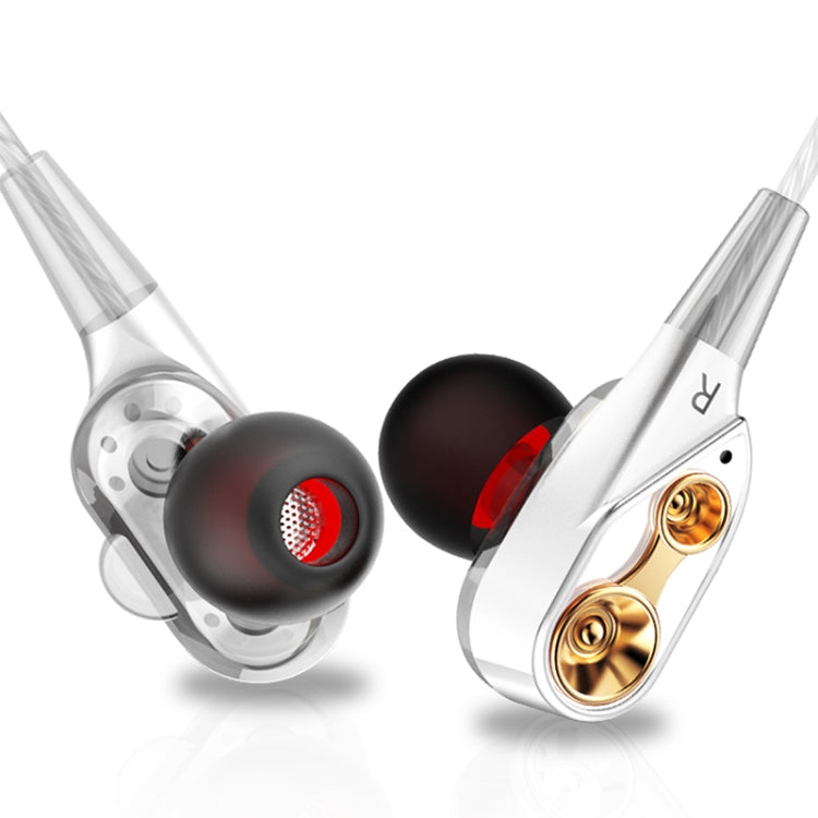 QKZ CK8 HiFi In-ear Four Unit Sports Music Headphones