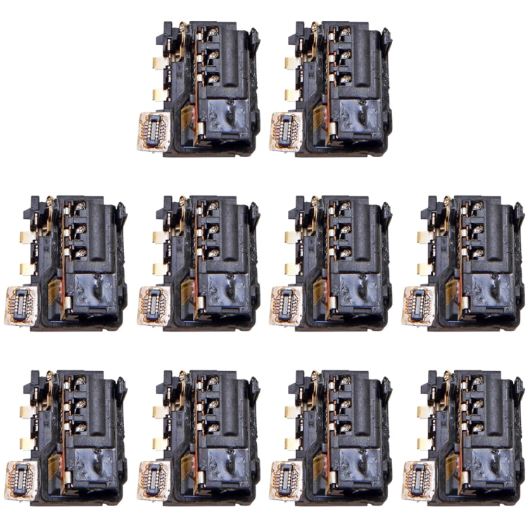 10 PCS Earphone Jack for Huawei P10, For Huawei P10