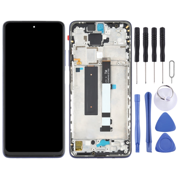 Original LCD Screen and Digitizer Full Assembly with Frame for Xiaomi Redmi Note 9 Pro 5G / Mi 10T Lite 5G M2007J17C M2007J17G