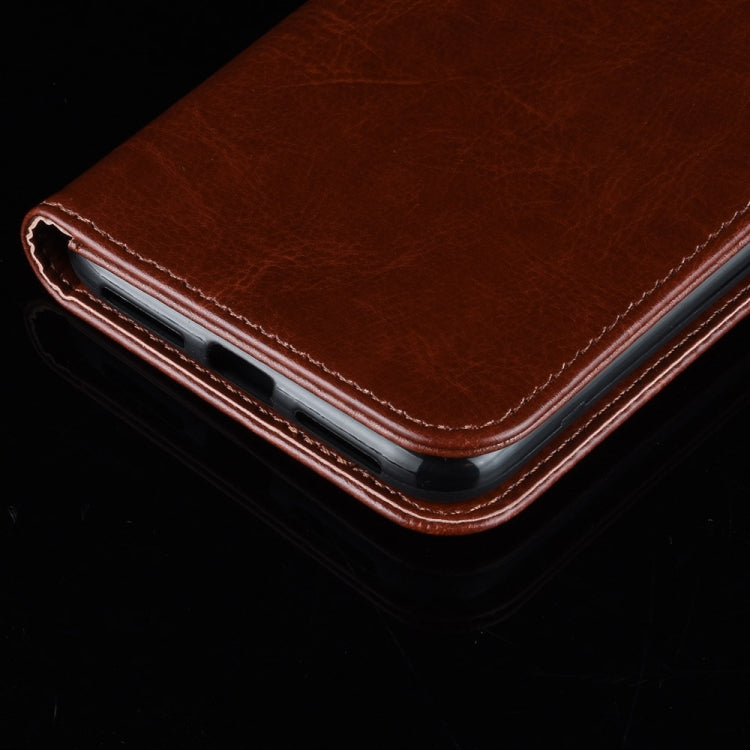 For iPhone 12 6.1 inch R64 Texture Single Horizontal Flip Protective Case with Holder & Card Slots & Wallet& Photo Frame, For iPhone 12 / 12 Pro