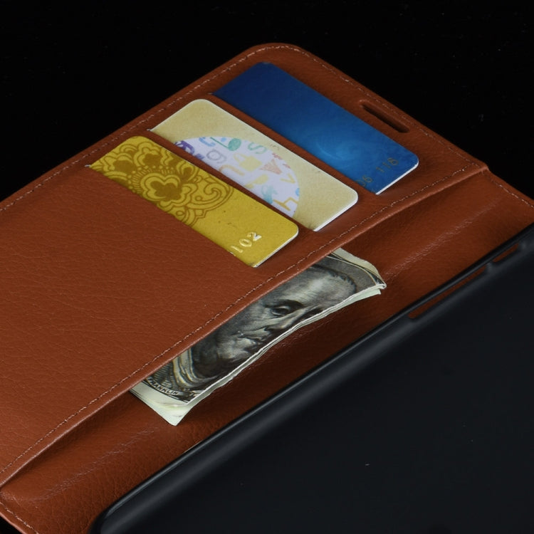 For iPhone 12 6.1 inch Litchi Texture Horizontal Flip Protective Case with Holder & Card Slots & Wallet, For iPhone 12 / 12 Pro