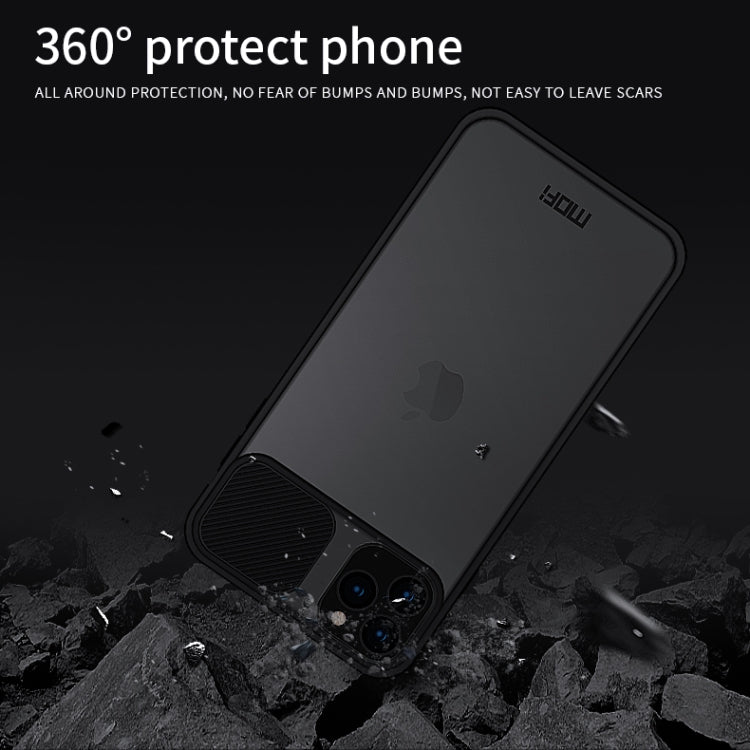 MOFI Xing Dun Series Translucent Frosted PC + TPU Privacy Anti-glare Shockproof All-inclusive Protective Case, For iPhone 11 Pro Max, For iPhone 11 Pro, For iPhone 11