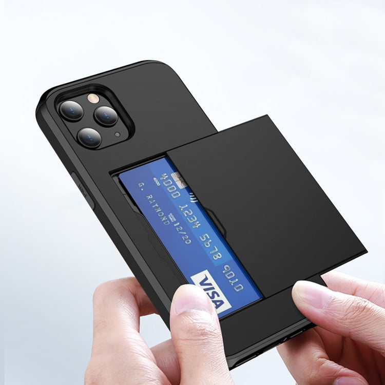 For iPhone 12 Pro 6.1 Shockproof Rugged Armor Protective Case with Card Slot