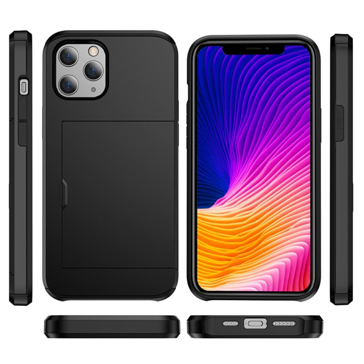 For iPhone 12 Pro Max 6.7 Shockproof Rugged Armor Protective Case with Card Slot