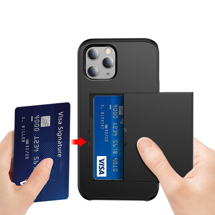 For iPhone 12 Pro Max 6.7 Shockproof Rugged Armor Protective Case with Card Slot