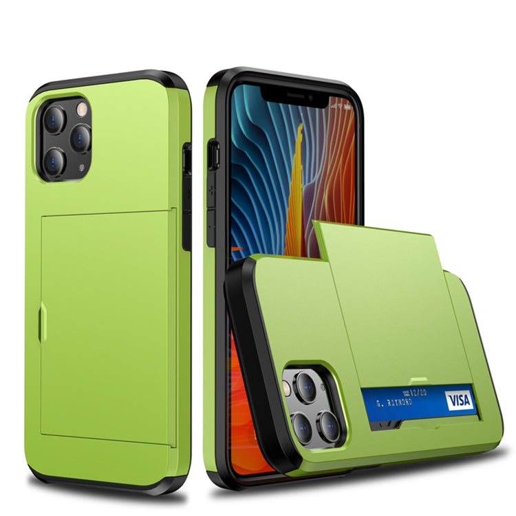 For iPhone 12 Pro Max 6.7 Shockproof Rugged Armor Protective Case with Card Slot