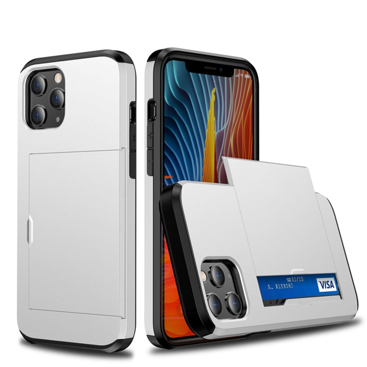 For iPhone 12 Pro Max 6.7 Shockproof Rugged Armor Protective Case with Card Slot