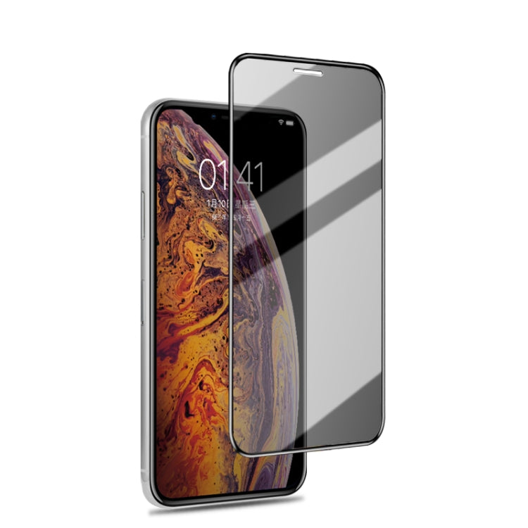 mocolo 0.33mm 9H 2.5D Full Glue Privacy Anti-glare Tempered Glass Film, For iPhone 12, For iPhone 12 Pro