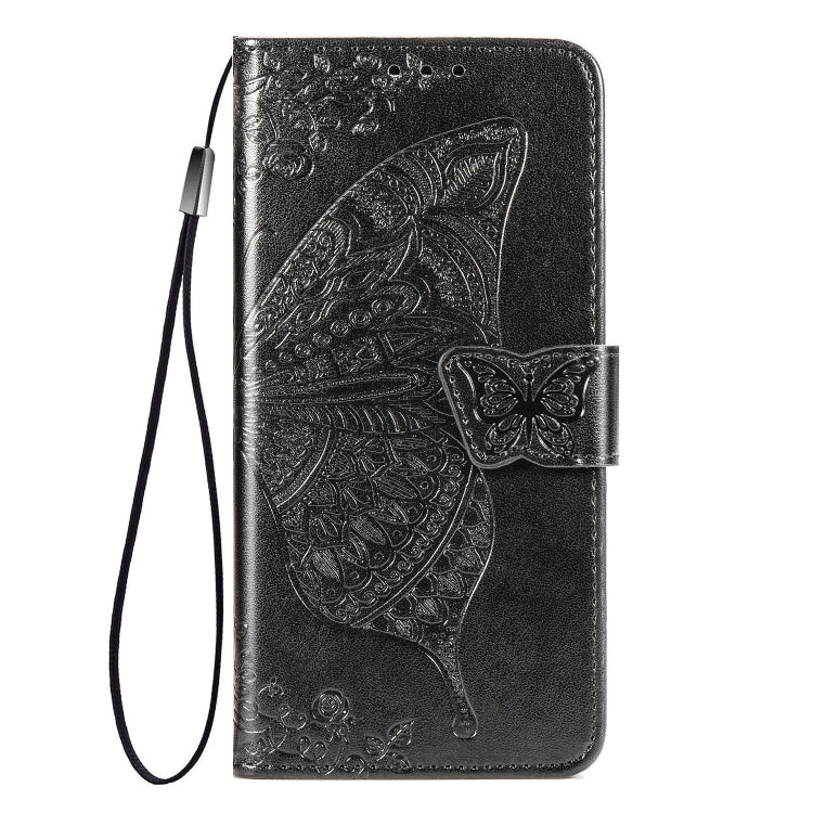 Butterfly Love Flower Embossed Horizontal Flip Leather Case with Bracket / Card Slot / Wallet / Lanyard, For iPhone 12 Pro Max, For iPhone 12 / 12 Pro 6.1 inch, For iPhone 12 mini
