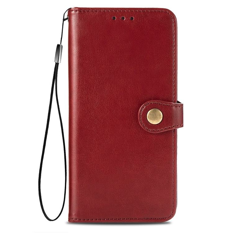 Retro Solid Color Leather Buckle Phone Case with Lanyard & Photo Frame & Card Slot & Wallet & Stand Function, For iPhone 12 Pro Max, For iPhone 12 / 12 Pro, For iPhone 12 mini
