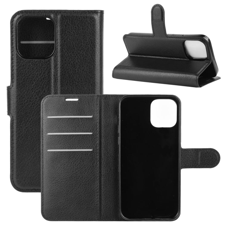 For iPhone 12 Pro Max Litchi Texture Horizontal Flip Protective Case with Holder & Card Slots & Wallet, For iPhone 12 Pro Max