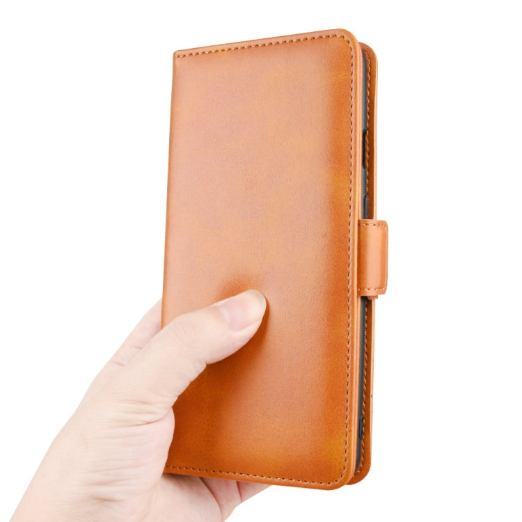 For iPhone 12 Dual-side Magnetic Buckle Horizontal Flip Leather Case with Holder & Card Slots & Wallet, For iPhone 12 mini