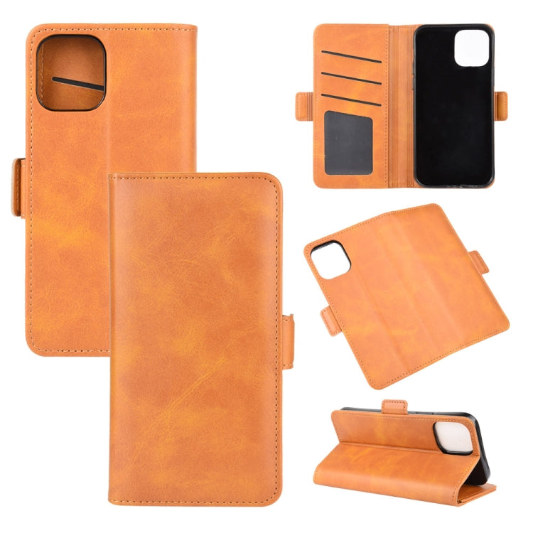 For iPhone 12 Pro Max Dual-side Magnetic Buckle Horizontal Flip Leather Case with Holder & Card Slots & Wallet, For iPhone 12 Pro Max