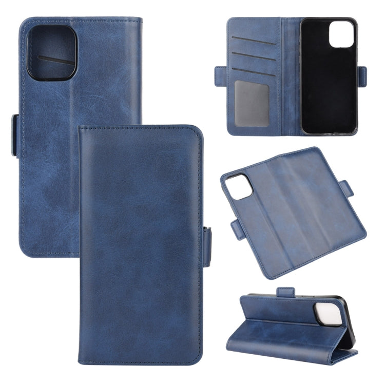 For iPhone 12 Pro Max Dual-side Magnetic Buckle Horizontal Flip Leather Case with Holder & Card Slots & Wallet, For iPhone 12 Pro Max