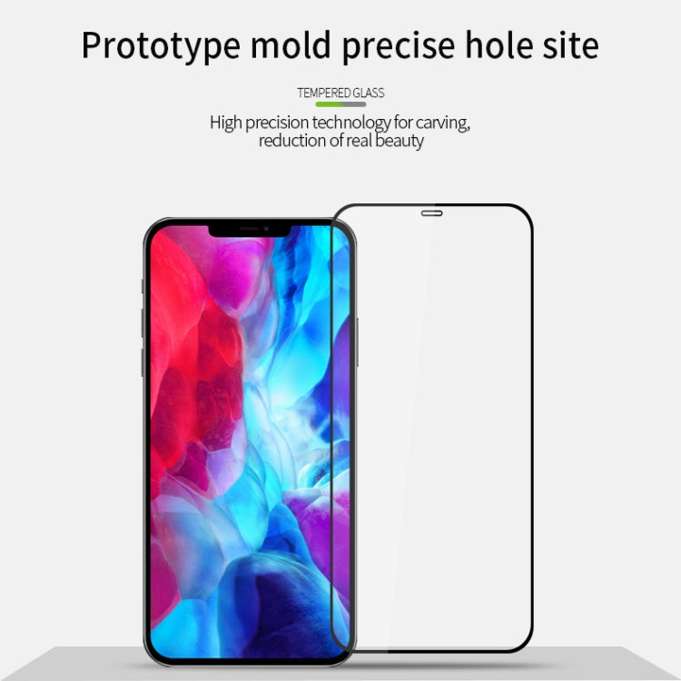 PINWUYO 9H 2.5D Full Screen Tempered Glass Film, For iPhone 12 Pro Max, For iPhone 12 Pro / 12 Max