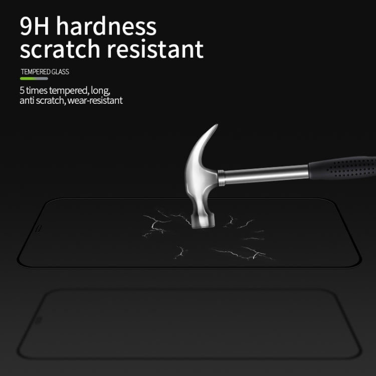 PINWUYO 9H 2.5D Full Screen Tempered Glass Film, For iPhone 12 Pro Max, For iPhone 12 Pro / 12 Max