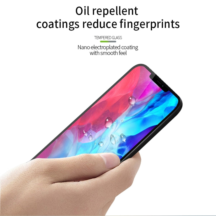 PINWUYO 9H 2.5D Full Screen Tempered Glass Film, For iPhone 12 Pro Max, For iPhone 12 Pro / 12 Max