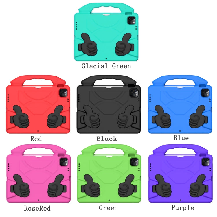 EVA Material Children Flat Anti Falling Cover Protective Shell With Thumb Bracket, iPad Air 2022 / 2020 10.9